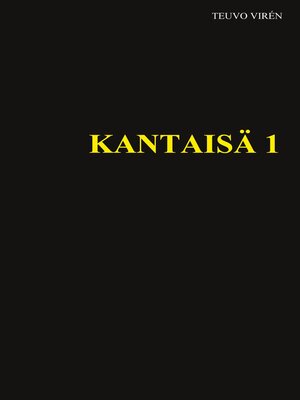 cover image of Kantaisä 1